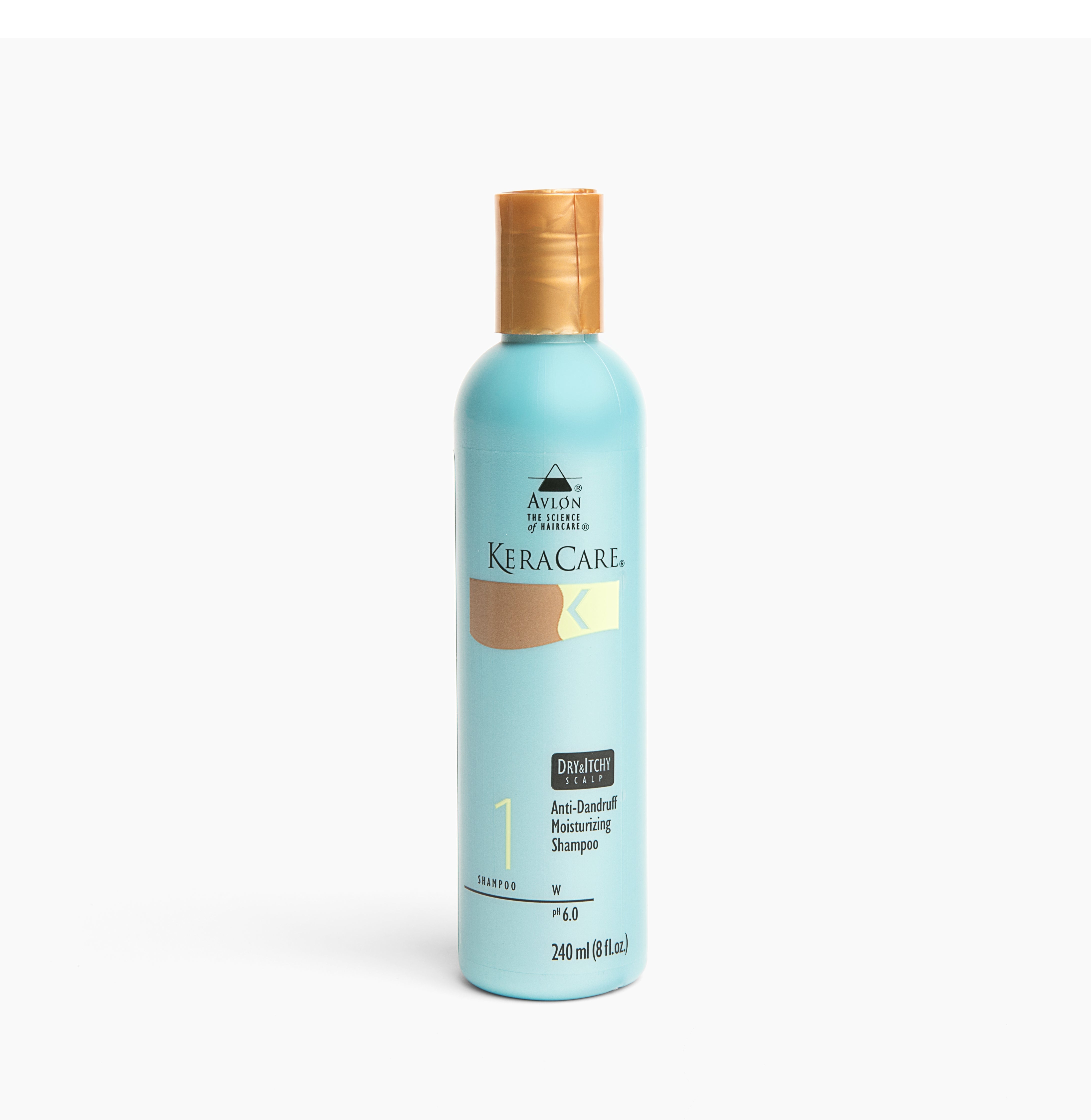 Shampoing hydratant antipelliculaire pour cuir chevelu sec et qui démange